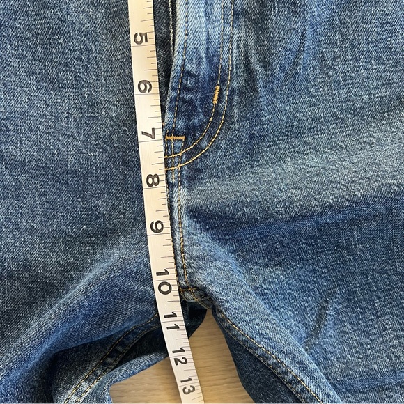 & Other Stories High Waist Tapered Leg Jeans 100% Cotton Sz 27 Stockholm Atelier - Picture 7 of 11